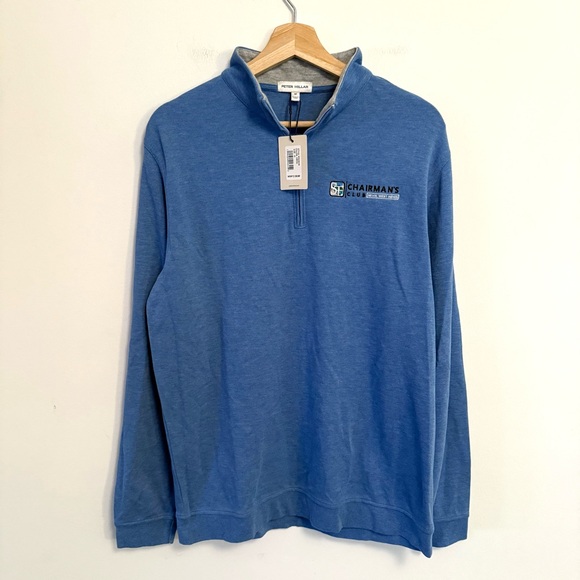 Peter Millar Other - Peter Millar Crown Comfort 1/4 Zip Blue Pullover